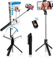 Selfie Stick und Stativ für Handy - Bluetooth