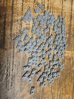 lego 3023 lot de 100 pièces Dark Bluish Gray Plate 1 x 2