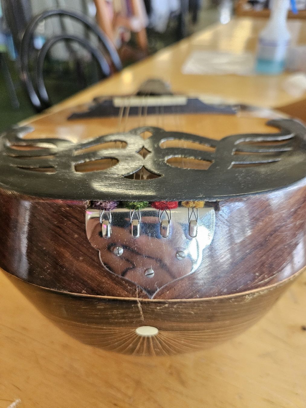 Musikinstrumente: Mandoline aus Sicilien  – Gebraucht aus Pratteln von Cartonsducoeur_bl 3