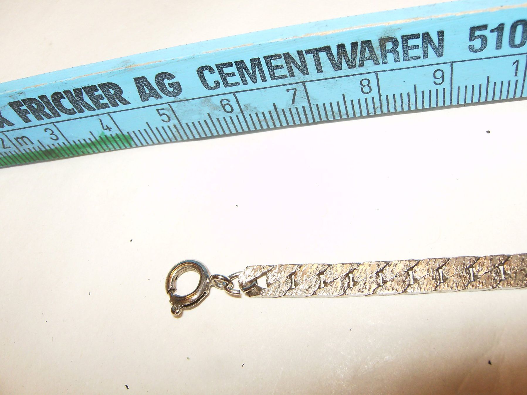 Bracelets: Armband silbrig 19 cm – D'occasion à Liesberg par Mikado1965 2