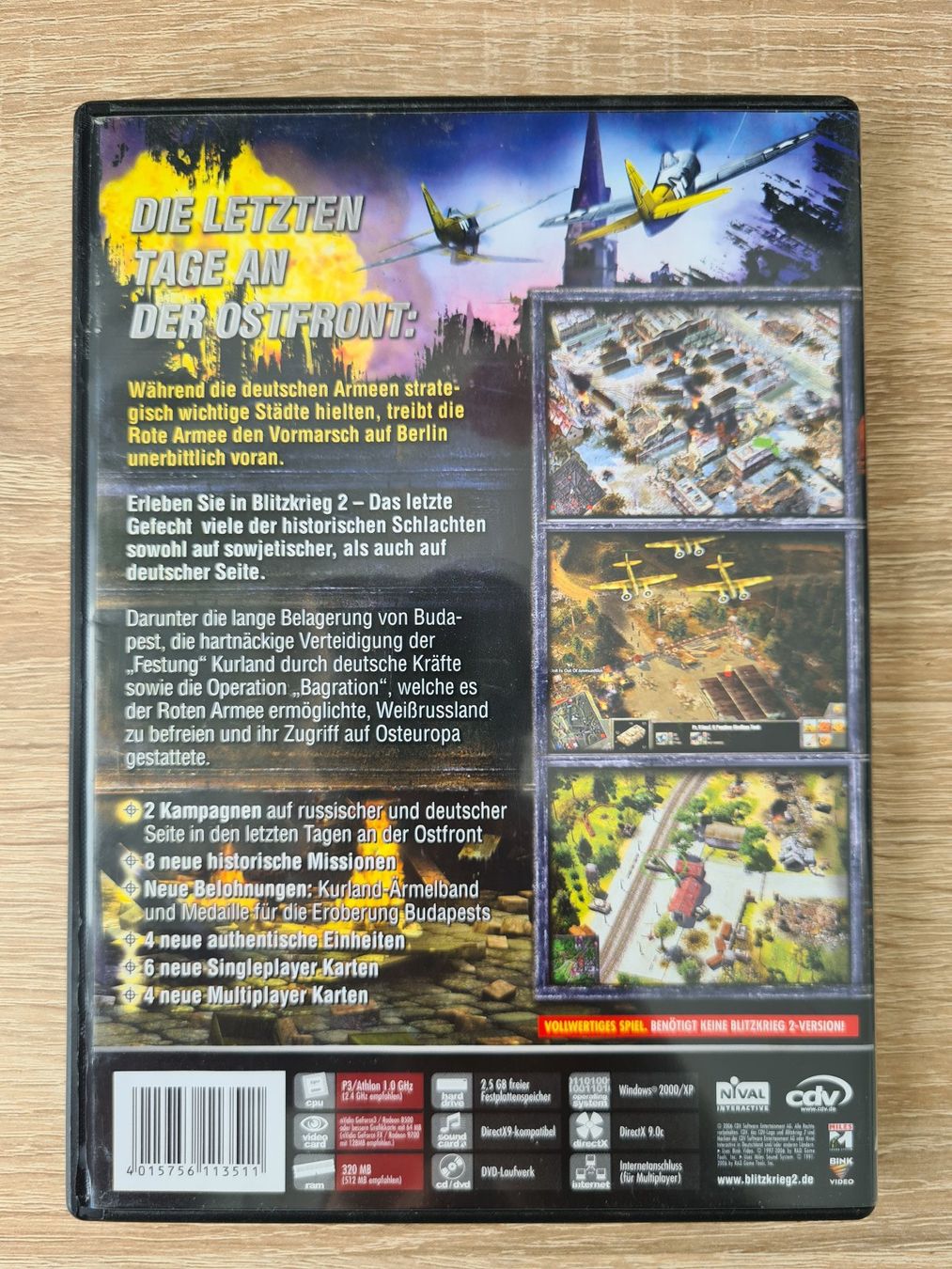 Giochi: Blitzkrieg II Das Letzte Gefecht (German) - PC – Usato da Carouge GE venduto da Franllo 1