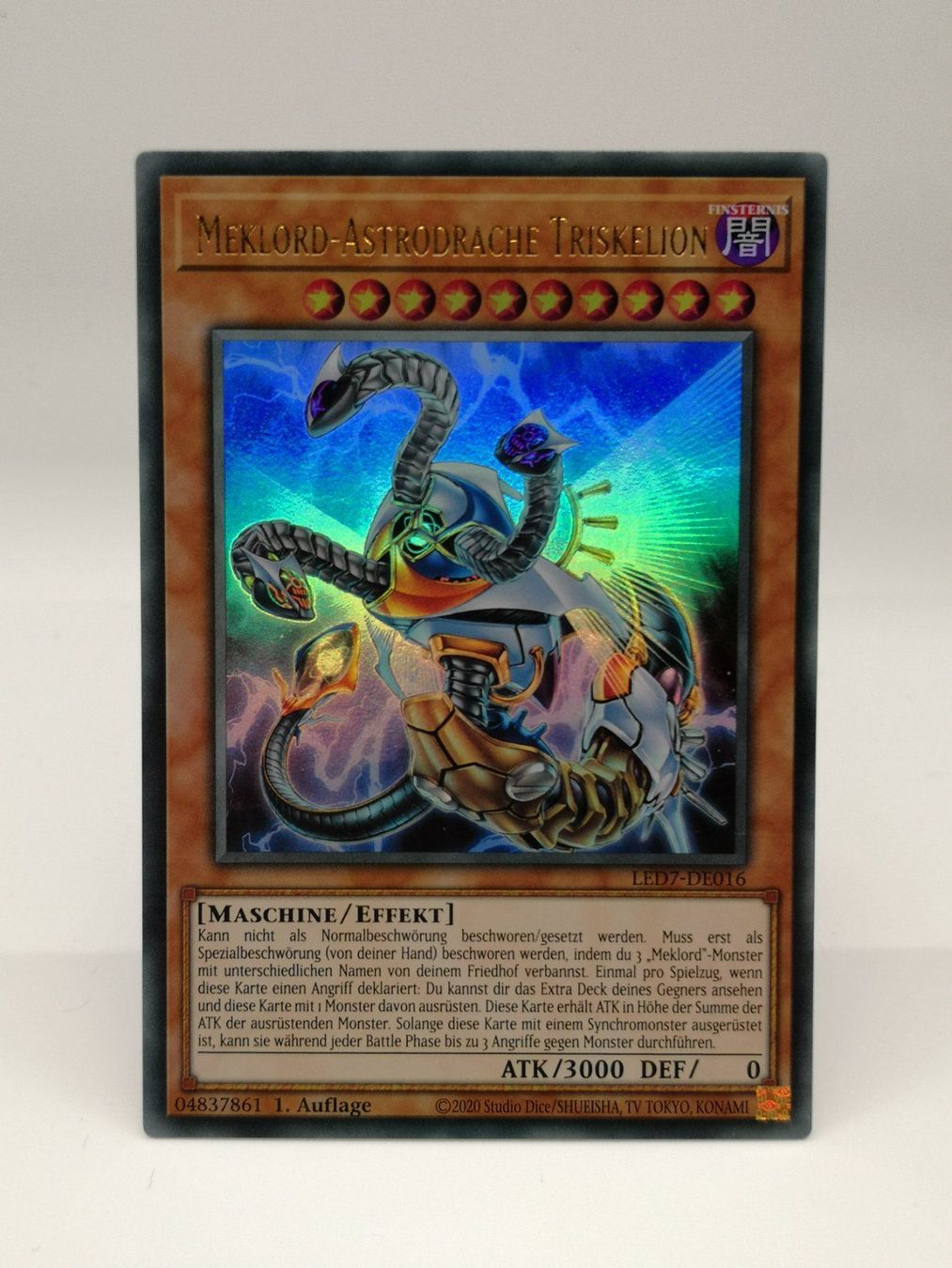 Yugioh Sammelbilder & Trading cards: Yu-Gi-Oh Meklord-Astrodrache Triskelion – Neu (gemäss Beschreibung) aus Zofingen von gerrymovie93