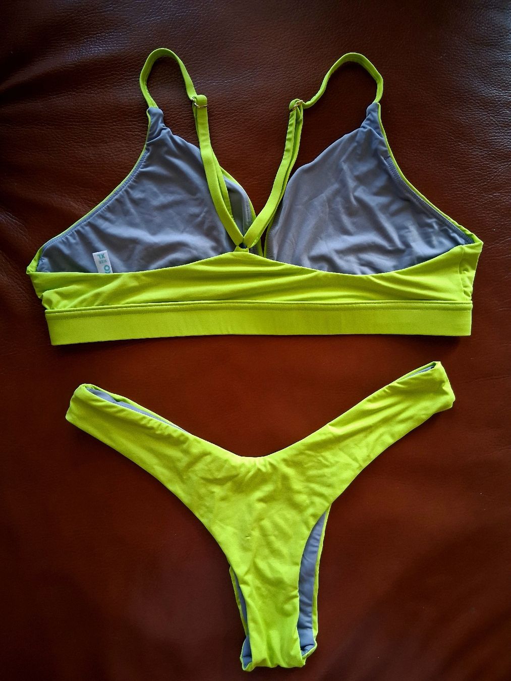 Badekleider & Bikinis: DKOKO Flow Bikini-Set Neongelb Gr. XL – Neu (gemäss Beschreibung) aus Tamins von LisaMorpurgo 5