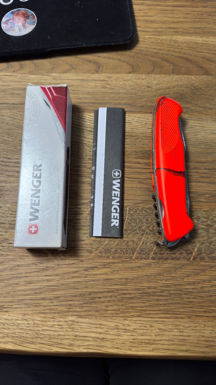 Wenger Couteaux de poche: Wenger Sackmesser AP Blaze 55 Jäger Version Fabrikneu – Neuf avec emballage d'origine à Burgdorf par Catbagger64 8