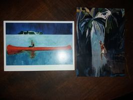 2 x Peter Doig rar Kunstklassiker