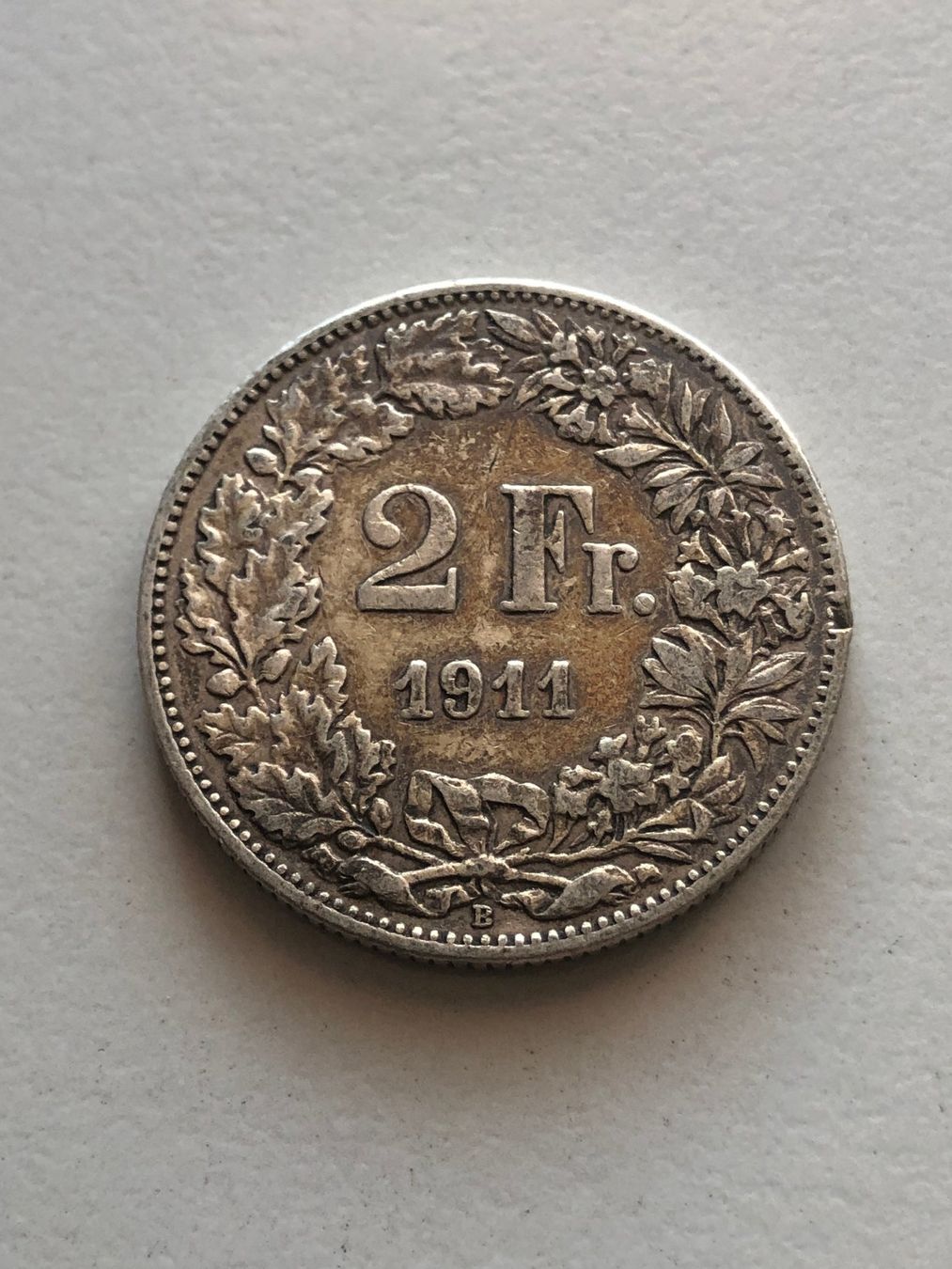 Tutti le monete: 2 Fr. 1911 – Usato da Schötz venduto da Odpa