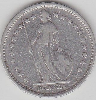 Tutti le monete: 2 Franken 1910 Silber. – Usato da Schlieren venduto da petros38 1