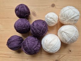 Feine Schurwolle für Socken oder kleine Strickprojekte