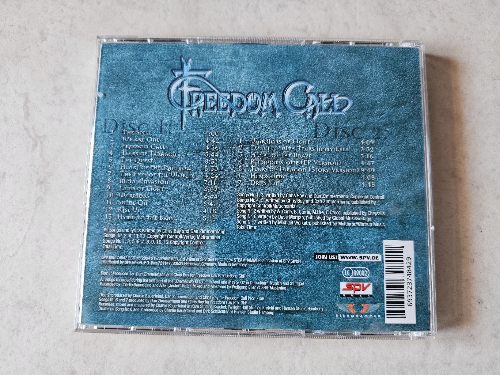 CD: Freedom Call  -  Live Invasion  /  2 CD's – Usato da Schneisingen venduto da backstore24 1