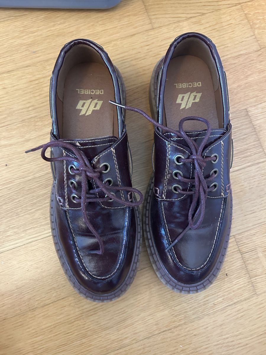 Damenschuhe: Decibel Loafers Bordeaux – Gebraucht aus Zürich von fabuulois 1