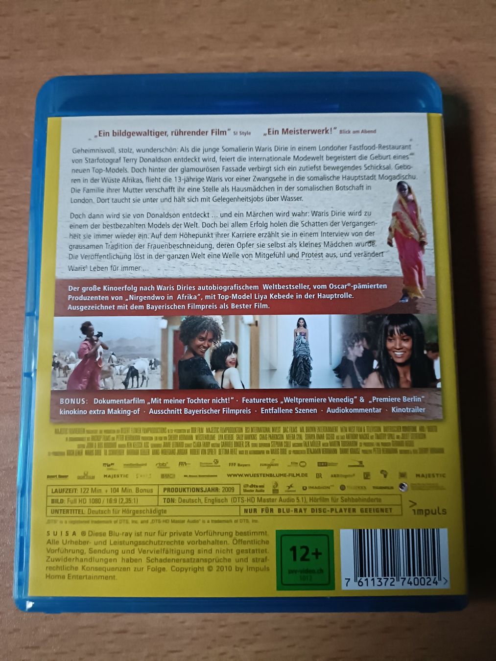 Tutti i DVDs: Wüstenblume (Blu-Ray) – Nuovo (secondo la descrizione) da Köniz venduto da Movieportal007 1