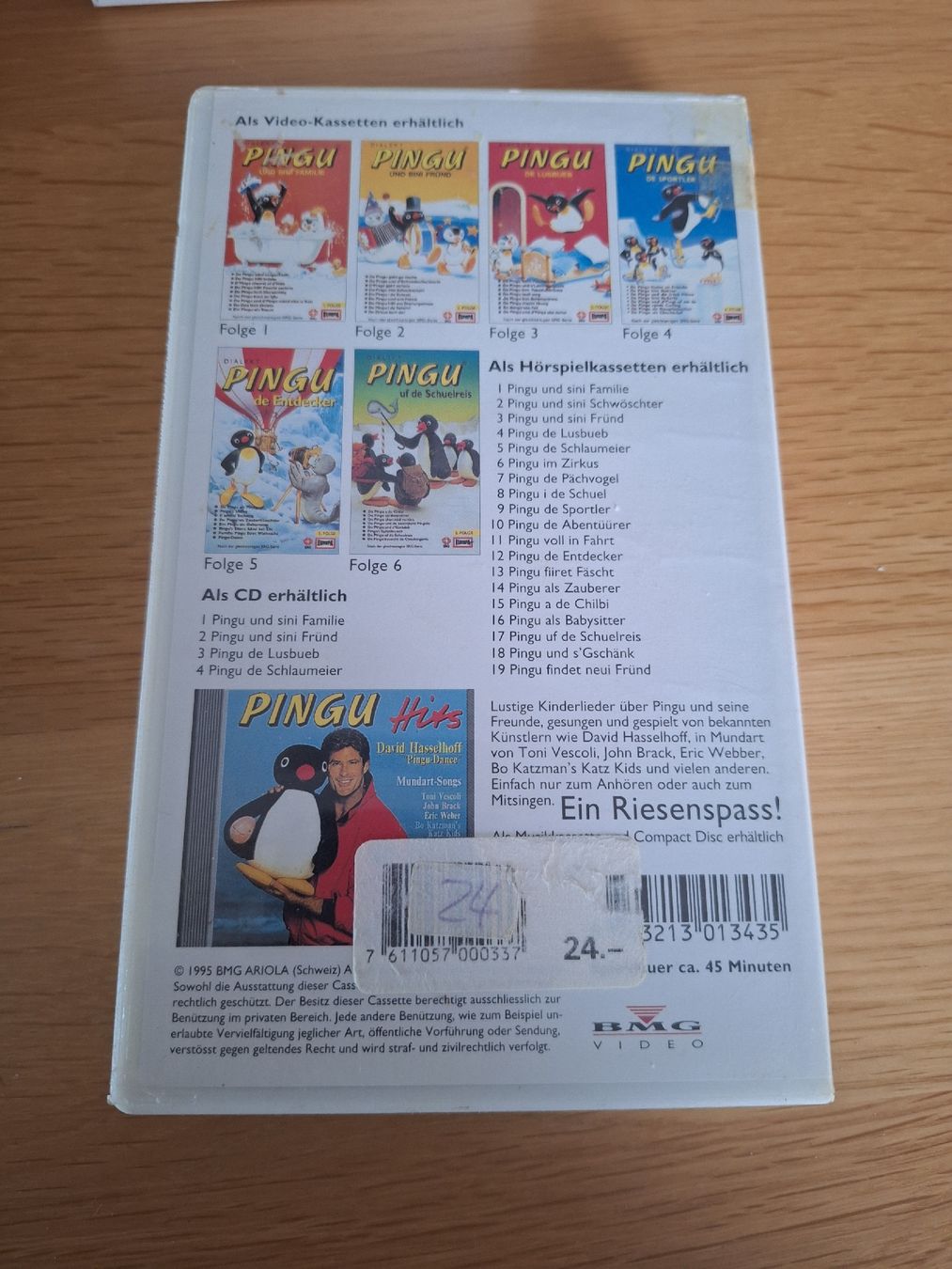 Alle VHS: VHS Pingu – Gebraucht aus Wanzwil von chlinih93 1