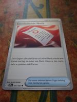 POKEMON  Einmischende notiz   H  SSP DE 181/191 TRAINER 2024