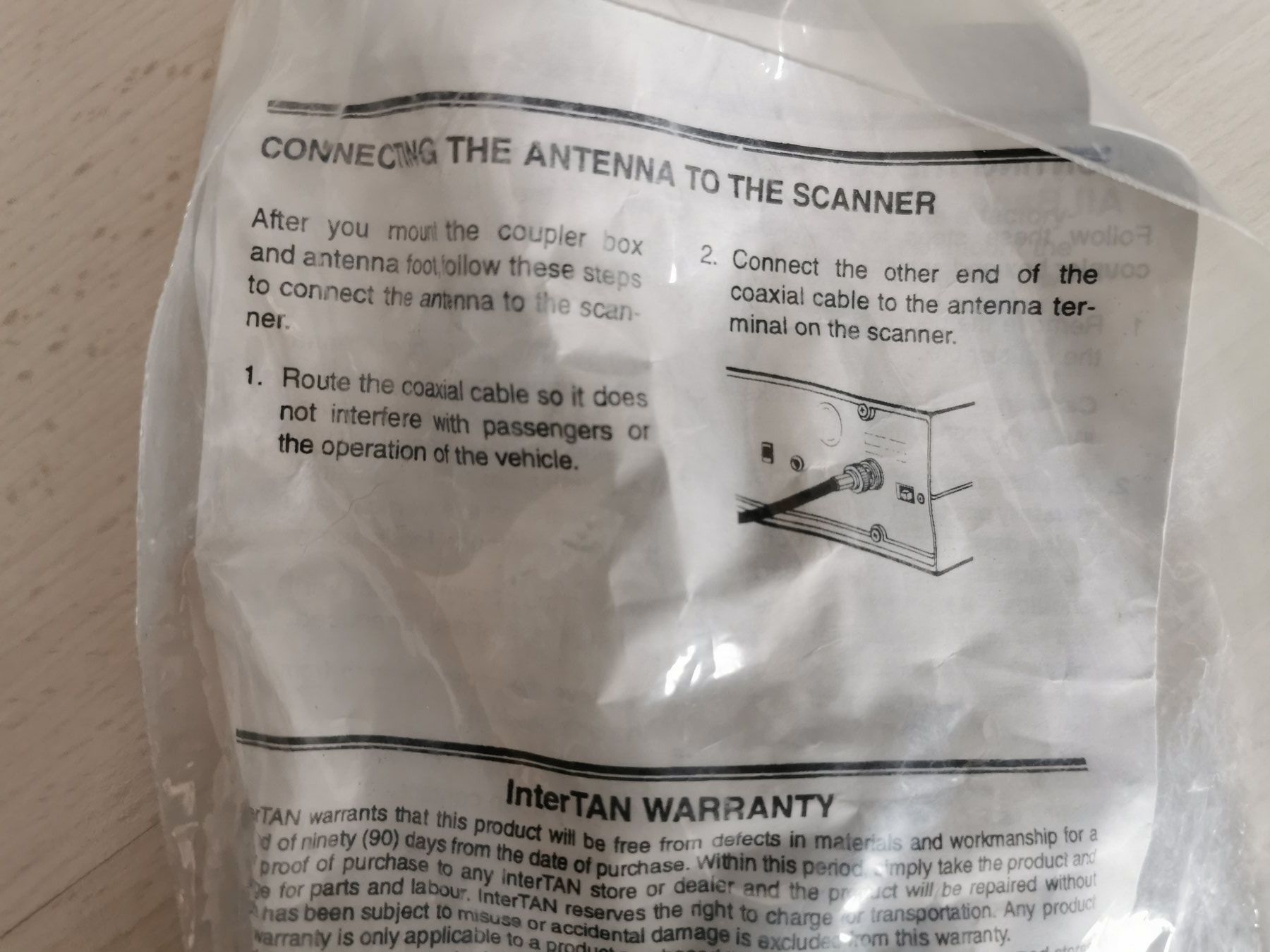 Radiocomunicazione: Funk Scanner Antenne NEU – Nuovo e nell'imballaggio originale da Cordast venduto da Bluelaser 3