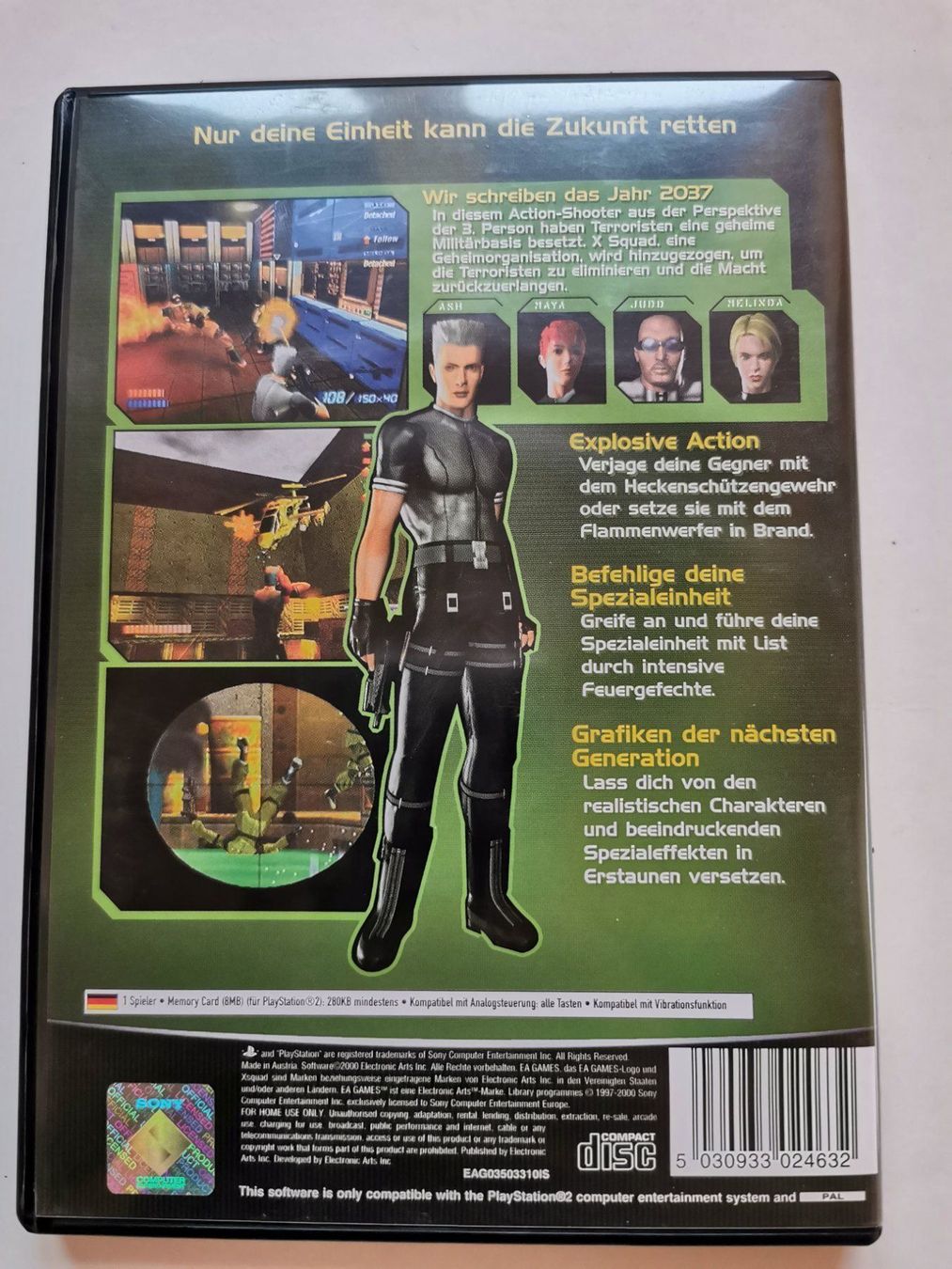 Sony Giochi: Ps 2 - Squad – Usato da Lenzburg venduto da eyworld 2