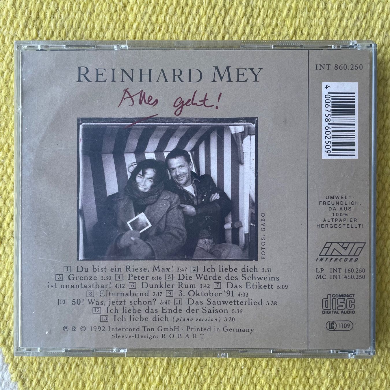 CD: REINHARD MEY-ALLES GEHT! – Usato da Rorschacherberg venduto da CD-Roli 1