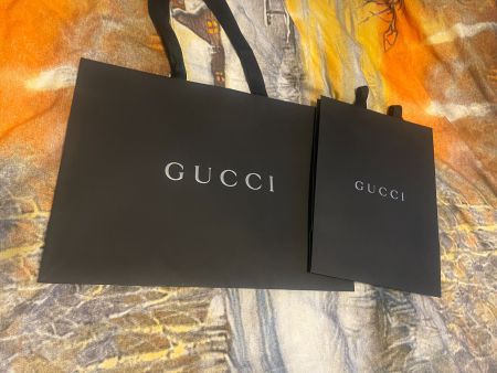 Gucci Tüte (Papier) - gross und klein