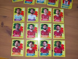 🔥🇵🇹12x Panini Team Portugal - POR2,3,5-8,10-12,16,19,20