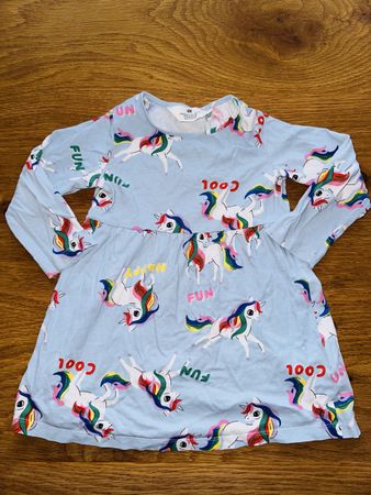 H&M Kleid, Gr. 98/104, Einhorn🦄 Sommerkleid, Top Zustand!