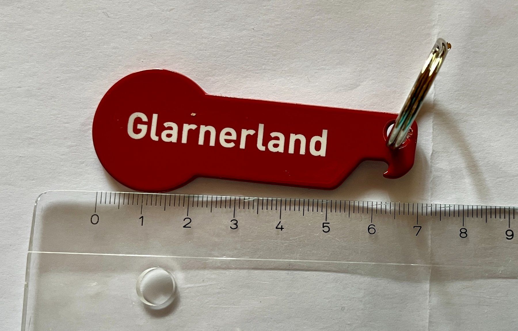 Schlüsselanhänger & - bänder: Schlüsselanhänger, rot, Doppelfunktion – Neu und originalverpackt aus Bern von cubus01 3