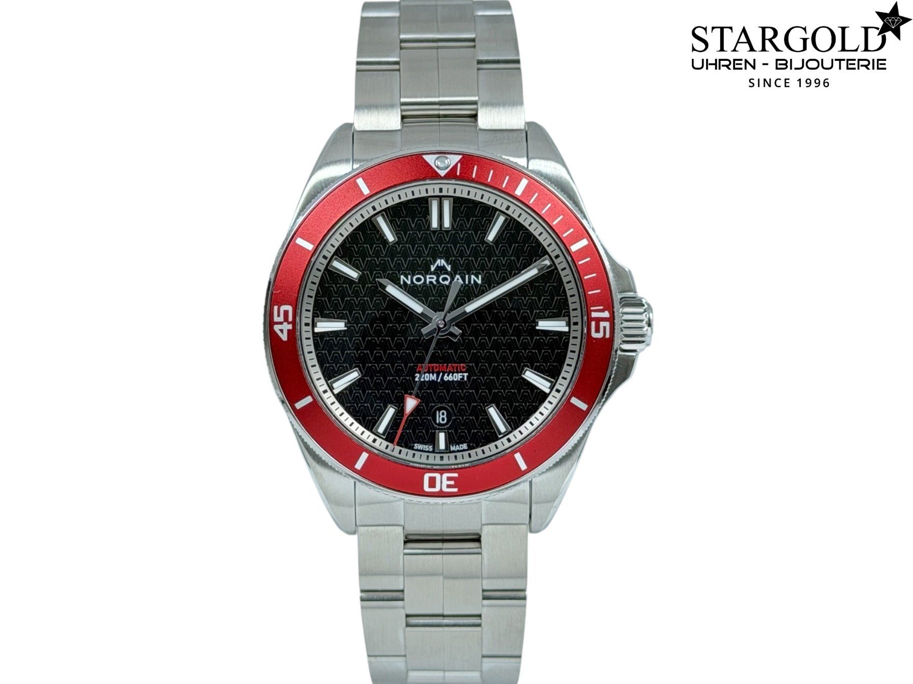 Norqain Orologi: Norqain Adventure Sport – Nuovo e nell'imballaggio originale da Zürich venduto da Stargold-Uhren