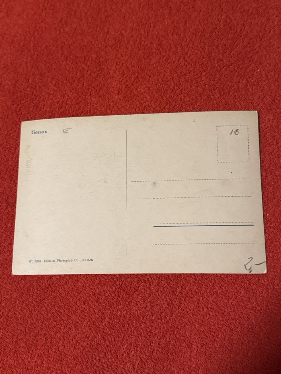 Cartoline postali: Ak Gersau – Usato da St. Antönien venduto da and_75rc 1