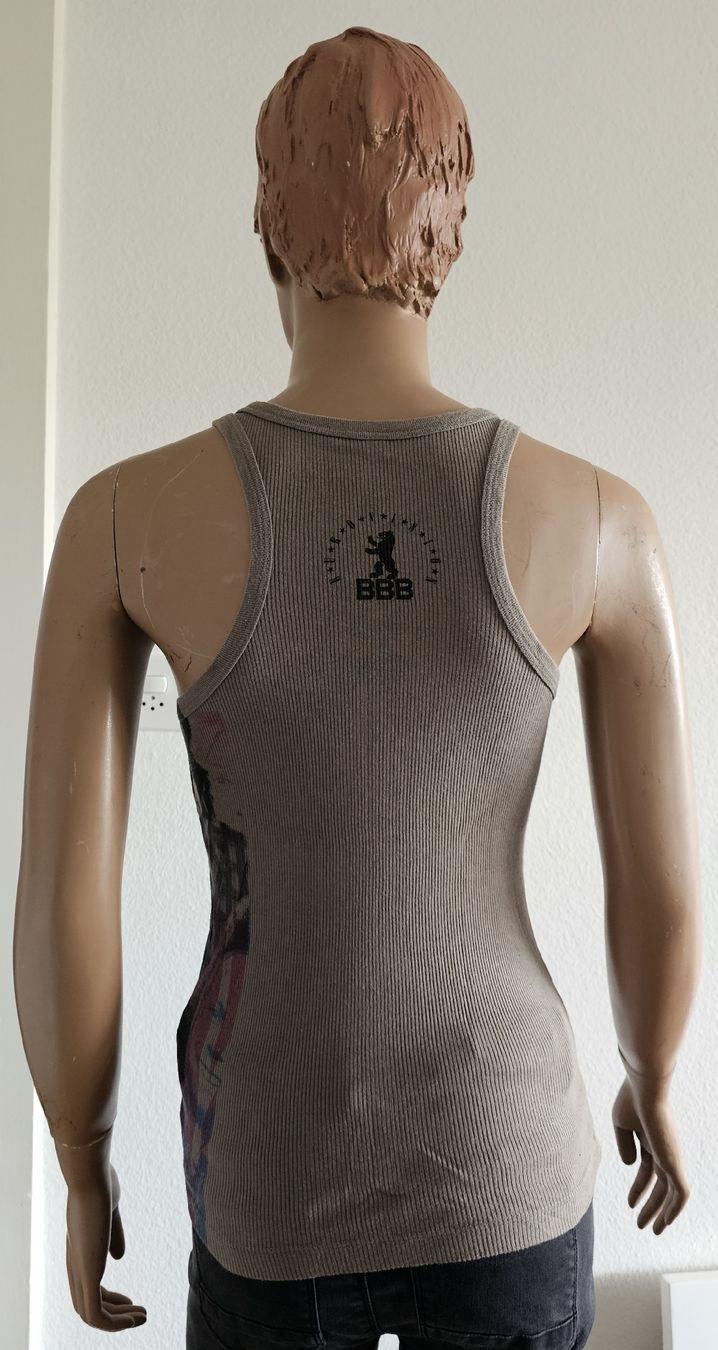 Top: Damen Tanktop braun Grösse M Continental – Usato da Basel venduto da Allerlei-Basel 1