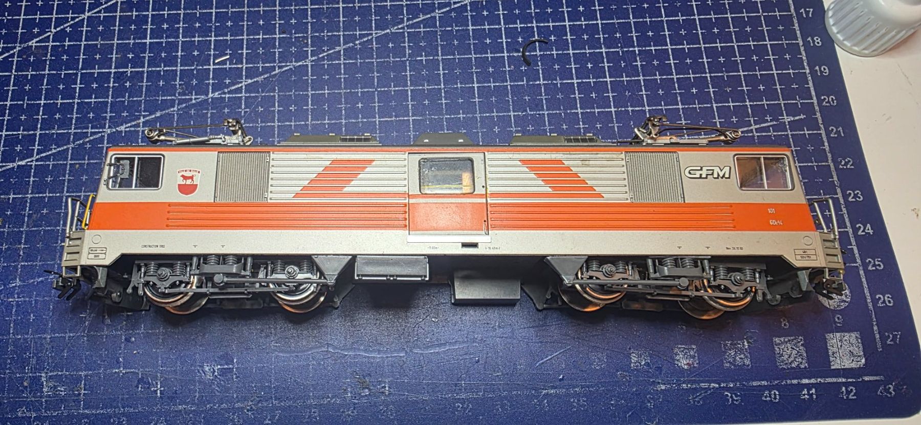 Bemo Modellini di ferrovie: H0m GDe4/4 GFM analog – Usato da Hochfelden venduto da Danizh0