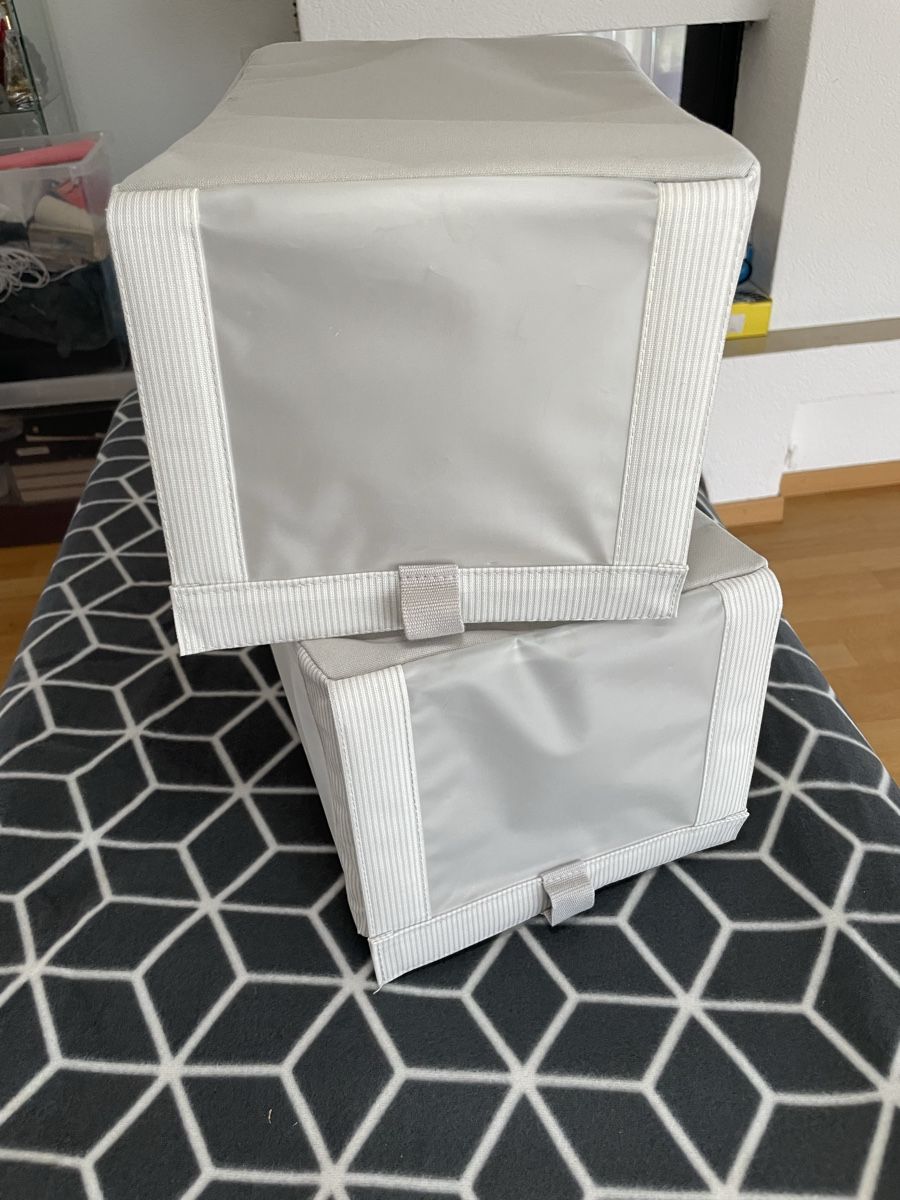 Sonstiges für Haushalt & Wohnen: Schuhbox von IKEA,  HEMMAFIXARE - 2er Set – Gebraucht aus Rheineck von cha_p9qy