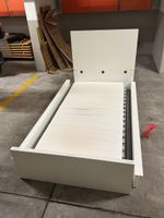 IKEA MALM Bett weiss mit Lattenrost und Matratze