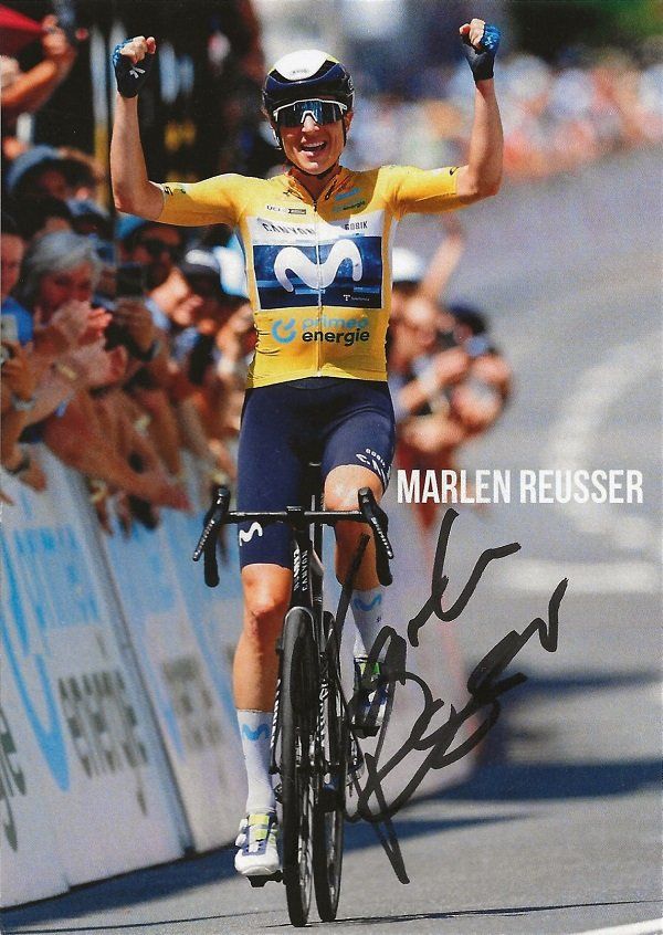 Autografi: Autogrammkarte Marlen Reusser 2025 – Usato da Solothurn venduto da F1shop1