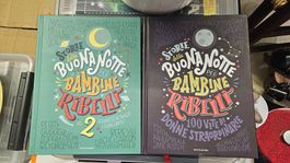 2x libri "Storie della buonanotte per bambine ribelli" (1-2)