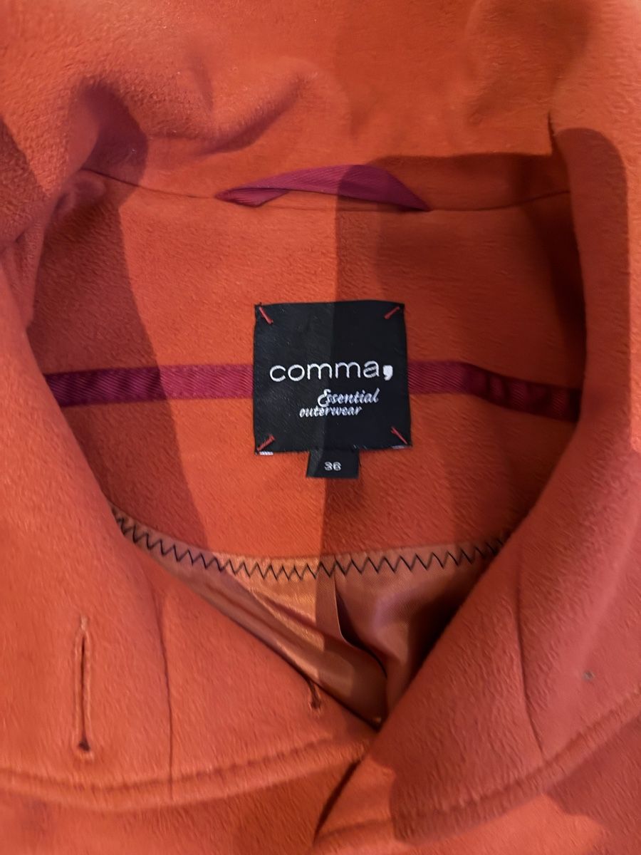 Comma Cappotti: Damen Mantel Comma orange, Gr. 36 – Usato da Rümlang venduto da zflyfa0001 1