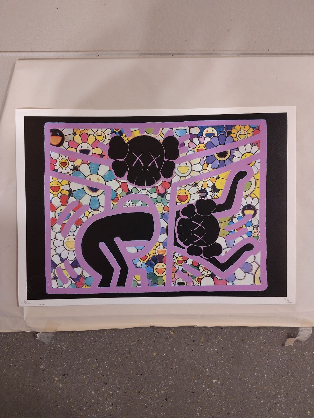 Posters & Illustrations: Death NYC: Murakami Haring KAWS 80/100 – Neuf (Voir description) à Zürich par aurelie.99