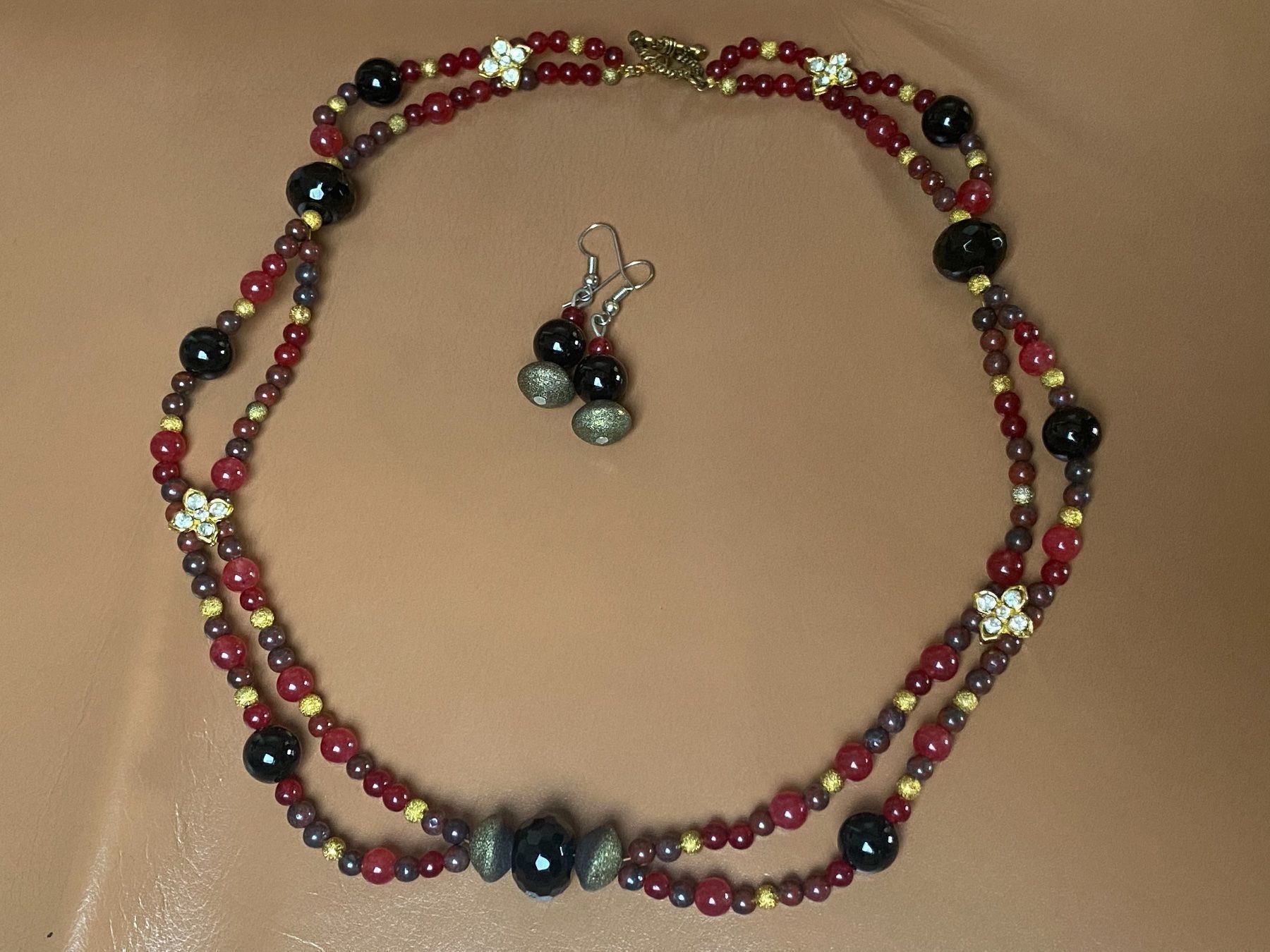 Ketten: Unikat - Jaspis, Jade, Onyx SET - NEU – Neu (gemäss Beschreibung) aus Basel von Chili007 7