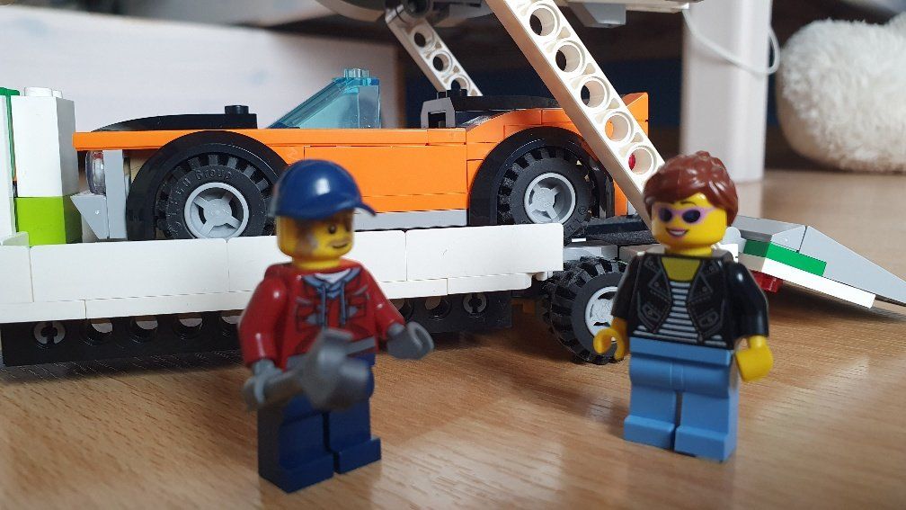 Lego Baukästen: Lego City 60305 Autotransporter – Gebraucht aus Buttisholz von sico20 5