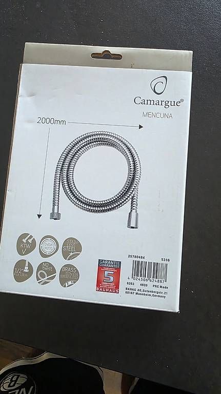 Rohre & Schläuche: Brauseschlauch - Camargue 2.0m – Gebraucht aus Zürich von Tornadorey 1