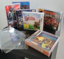10x Schutzhüllen für SNES / N64 Games