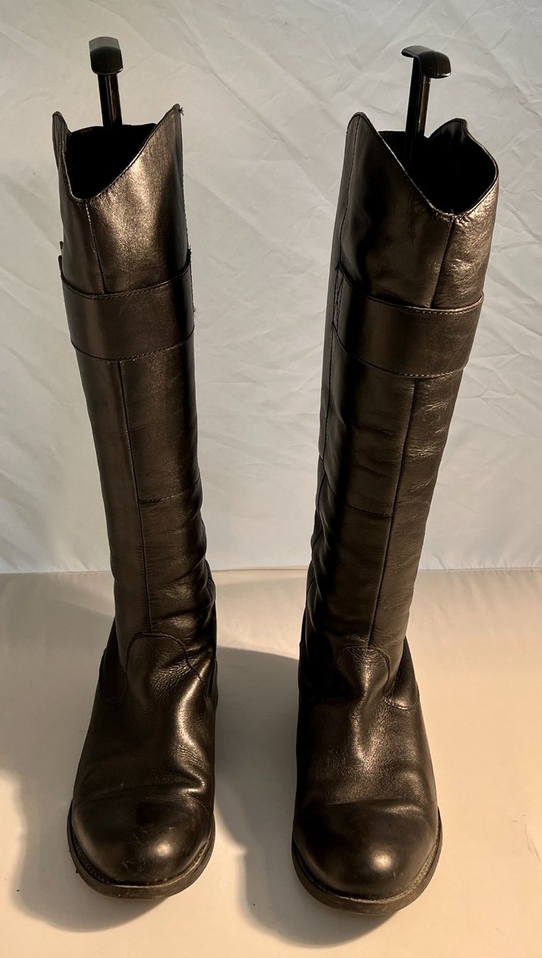 Scarpe da donna: Lederstiefel mit Schnalle & Stiefelspanner – Usato da Zürich venduto da Drahtzug 3