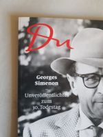 Zeitschrift DU - Georges Simeon - 2019