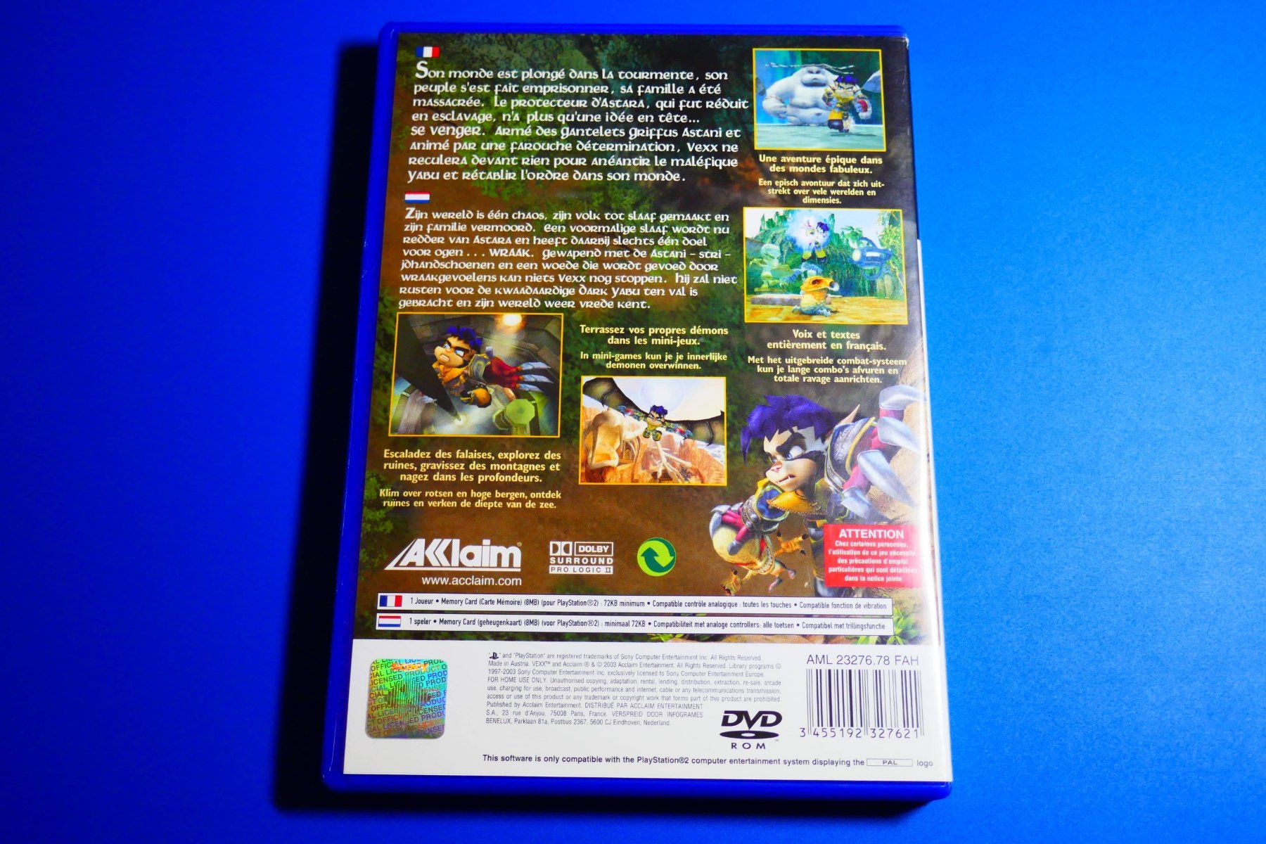 Sony Giochi: Vexx - Sony PlayStation 2 – Usato da Vuarrens venduto da Espace-Retro 2