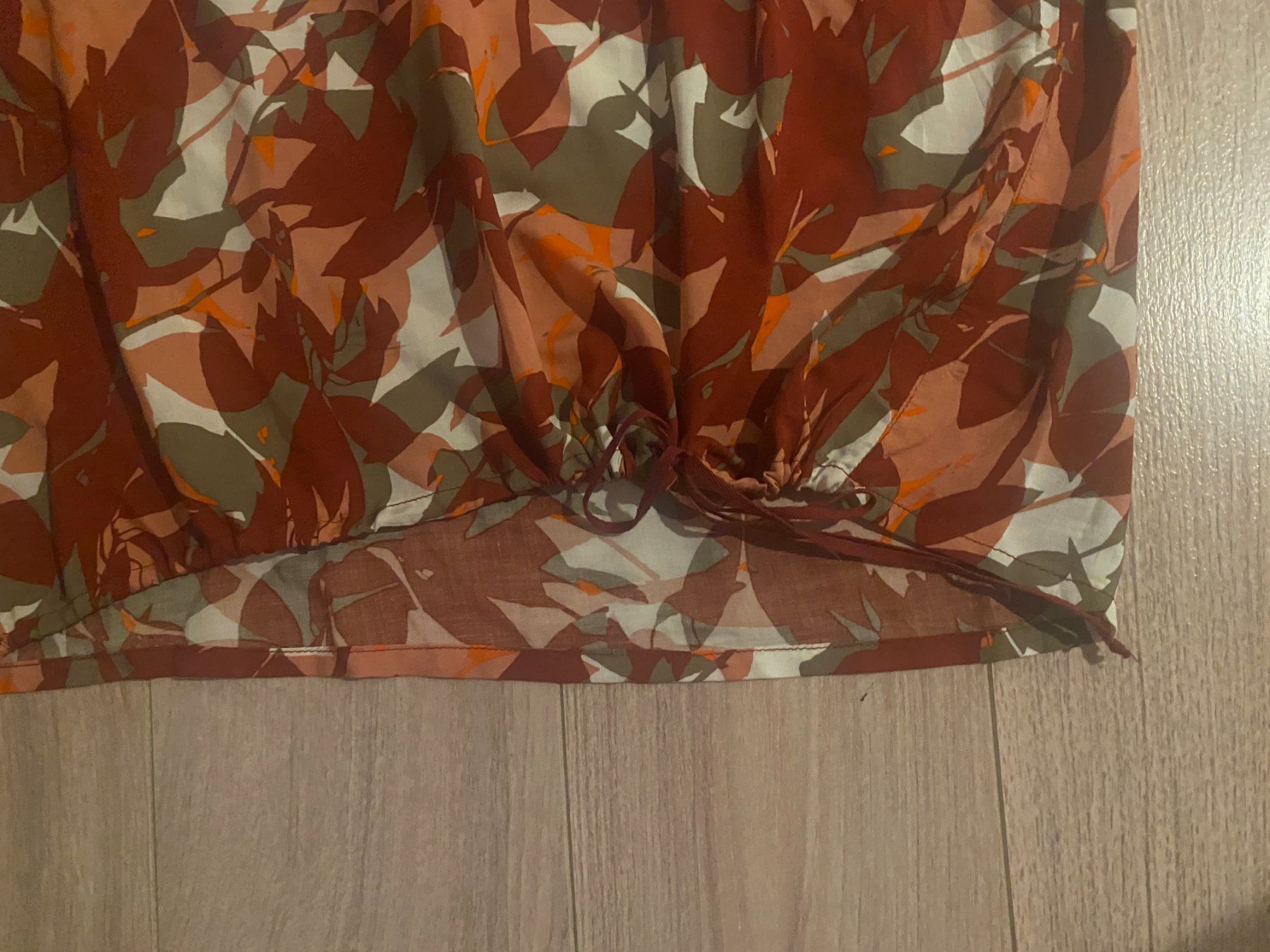 Camicette: MISS Bluse bunt bordeau/weiss/olive Gr. 38 – Usato da Bonstetten venduto da VCLS 3