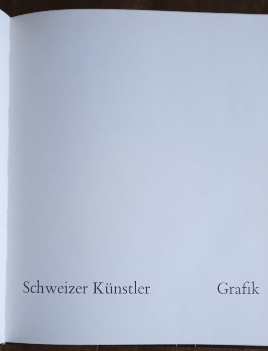 Bücher: Kunstbuch Schweizer Künstler Grafik – Gebraucht aus Bern von ballotenor 1