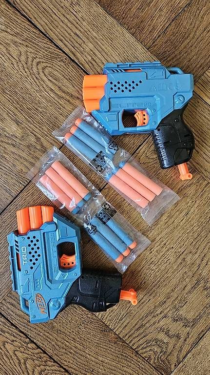 Nerf Giocattoli: Nerf Elite 2.0 Trio im Doppelpack – Usato da Bern venduto da bigedi