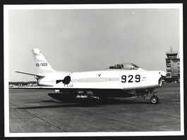Fotografie Flugzeug North American F-86 