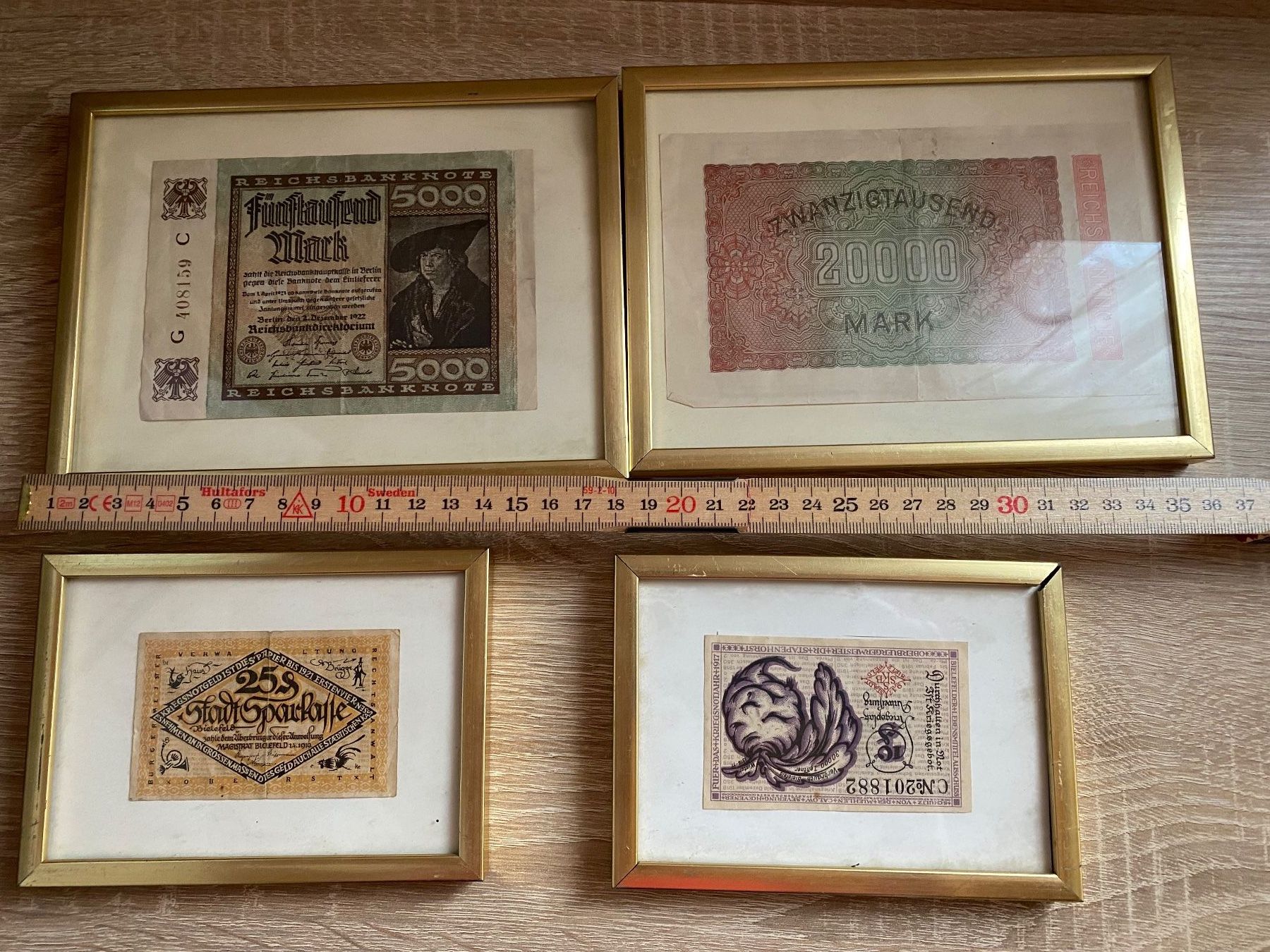 Foto & Immagini: Bilder Deco mit Deutschmarken Banknote – Usato da Bösingen venduto da Trigusik 3