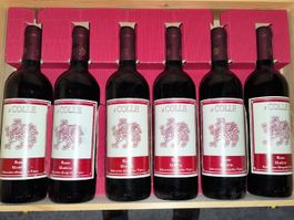 6 Flaschen Rotwein "Il Colle" 2005 Umbrien