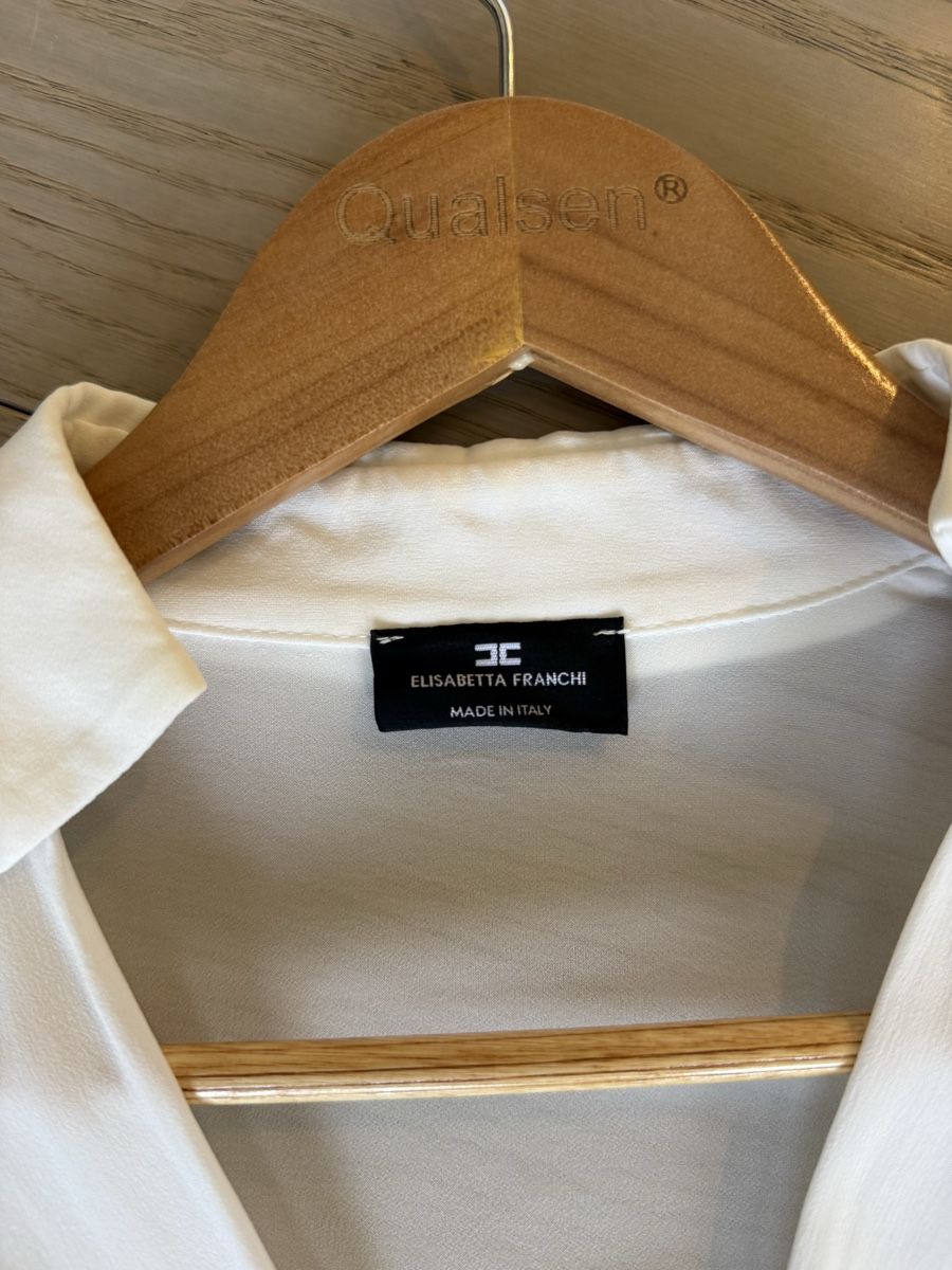 Franchi Blusen: Elisabetta Franchi blouse blanc taille-S – Neu (gemäss Beschreibung) aus Genève von iry_67wr 3