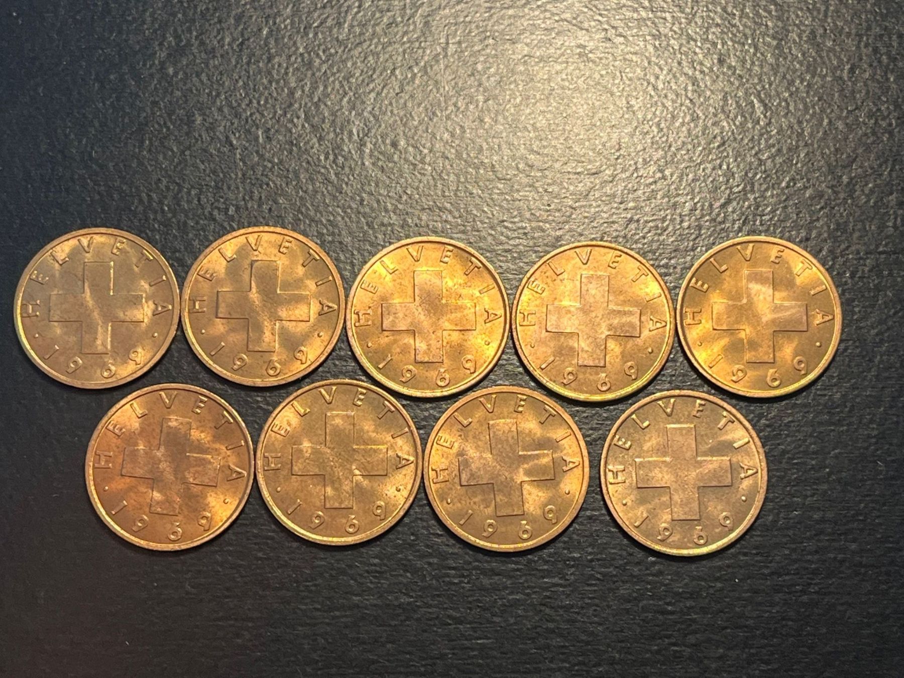 Tutti le monete: 9x 2Rp. 1969 – Usato da Dussnang venduto da Hakuna_matata7