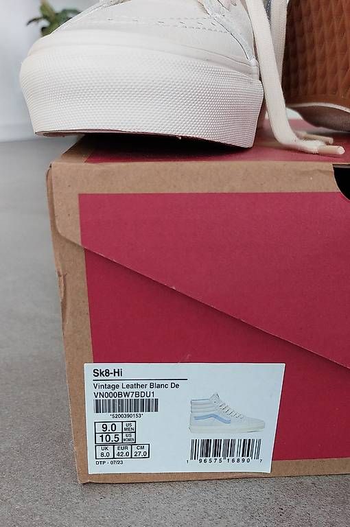 Scarpe da uomo: Schuhe Vans SK8 high, Leder – Usato da Richterswil venduto da Mari45 2